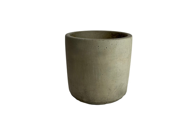 Cylinder Medium Concrete Planter
