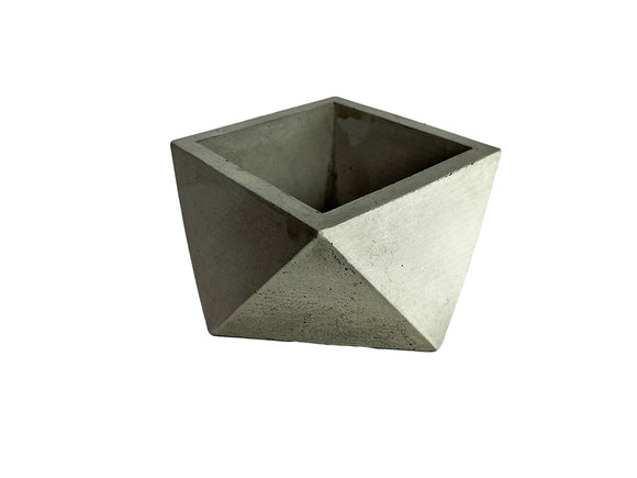 Geometric Medium Polygon Concrete Planter