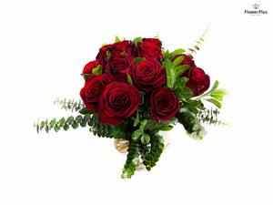 Red Roses In A Vase